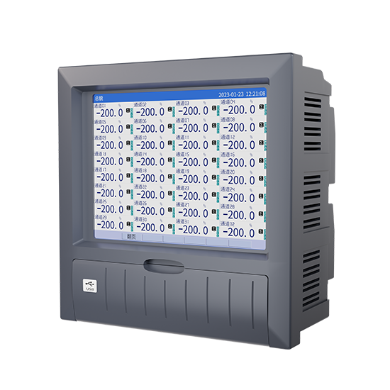 博天堂网址MIK-R8000D 1-40路 10.4英寸 彩屏 无纸记录仪 USB